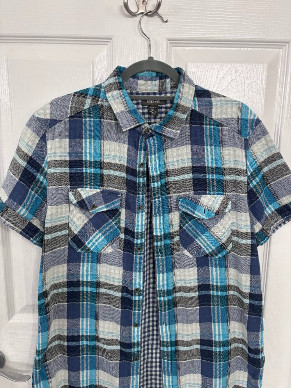 Kenneth Cole Reaction Men's Short-sleeved Shirt